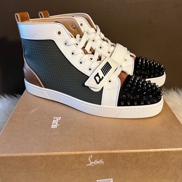 christian louboutin spikes vs flat gilt mimo/vv/clf - Picture 11 of 13